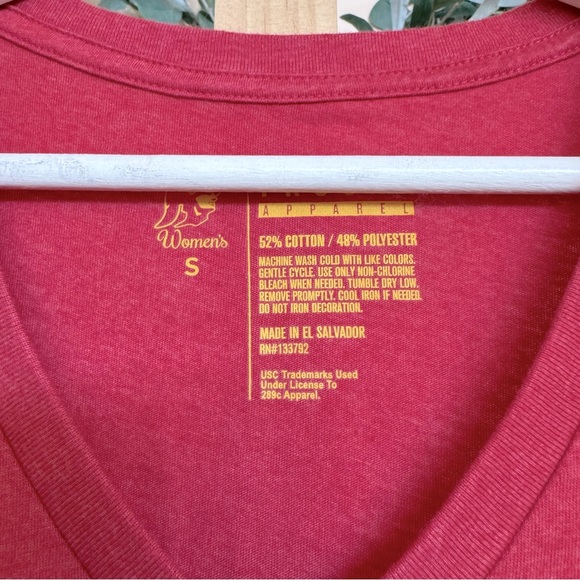 USC Trojans Women’s V-Neck Tee Small - Picture 3 of 3